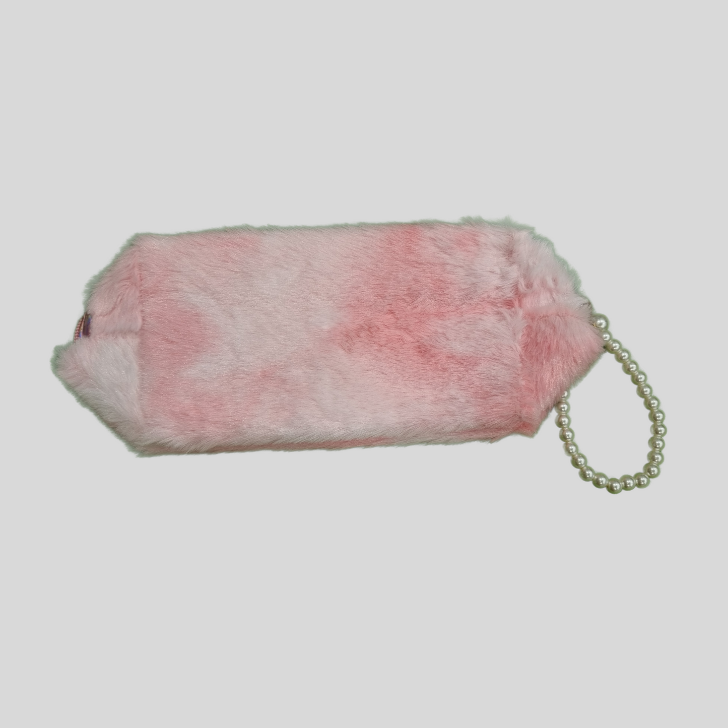 Furry "LOVE" Pearl Pencil Pouch – 5 Vibrant Color Variants