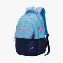 Load image into Gallery viewer, Genie Violet 27L Blue Juniors Backpack With Easy Access Pockets
