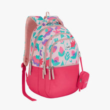 Load image into Gallery viewer, Genie Violet 27L Beige Juniors Backpack With Easy Access Pockets
