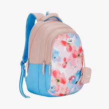 Load image into Gallery viewer, Genie Waterlily 36L Beige School Backpack With Premium Fabric
