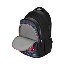 Load image into Gallery viewer, Genie You 36L Black School Backpack With Premium Fabric
