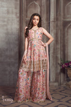 Load image into Gallery viewer, Girls Latest Beautiful Two-Piece Palazzo Set
