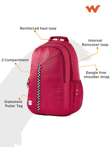 WIKI Backpack 1 - lllusion Red