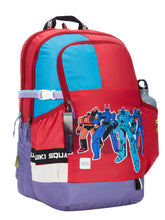 Load image into Gallery viewer, Wiki Squad 3 Red Backpack
