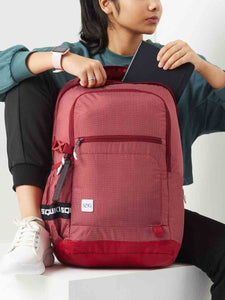 WIKI Squad 1 Backpack 30.5 L - Grid Red