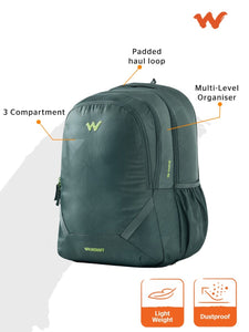 Wildcraft BRAVO 45 MOSAIC  - Green