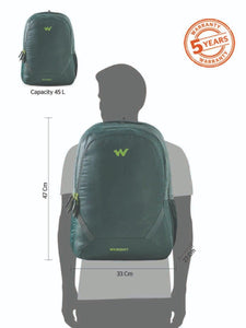 Wildcraft BRAVO 45 MOSAIC  - Green