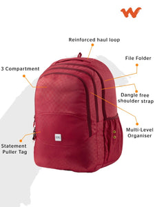 WIKI Backpack 5 - lllusion Red