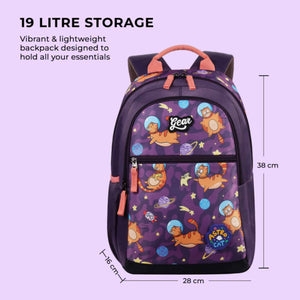 Gear Backpack ASTRO CAT 15 - Purple