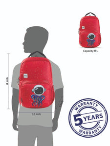 WIKI CHAMP 1 Backpack 11 L - Ocean Red