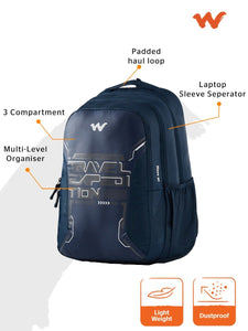 Wildcraft Blzae 45 Adventure - Navy Blue