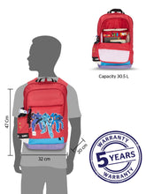 Load image into Gallery viewer, Wiki Squad 1 Red Backpack
