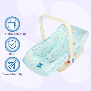 Mee Mee Cotton Cozy Baby Carry Cot - Sky Blue