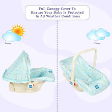 Load image into Gallery viewer, Mee Mee Cotton Cozy Baby Carry Cot - Sky Blue
