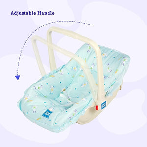 Mee Mee Cotton Cozy Baby Carry Cot - Sky Blue