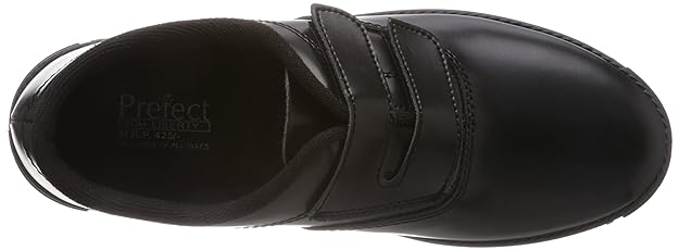 S.Boy Black Shoes ( Velcro )