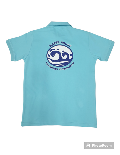 MINDA T-SHIRT SKYBLUE(3 TO 12) WATER HOUSE