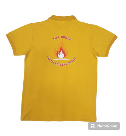 MINDA T-SHIRT GOLD(3 TO 12) FIRE HOUSE