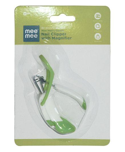 Mee Mee Gentle Nail Clipper With Magnifier - Pintoo Garments