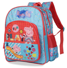 Load image into Gallery viewer, Peppa Pig 20 Ltrs Pink::Blue School Backpack (Peppa Pig Fun Play 36 cm)
