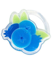 Load image into Gallery viewer, Mee Mee Multi Textured Soft Silicone Teether Fruit Shaped - Blue - Pintoo Garments
