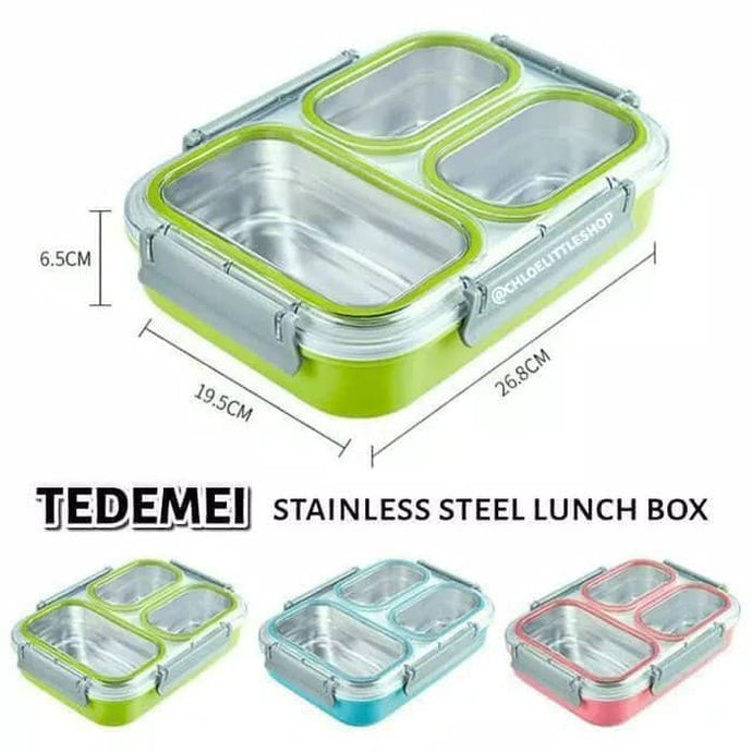 Tedemel Stainless Steel Lunch Box 6540 - Pintoo Garments