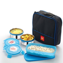 Load image into Gallery viewer, Cello Max Fresh Perfect 3 Container Lunch Box
