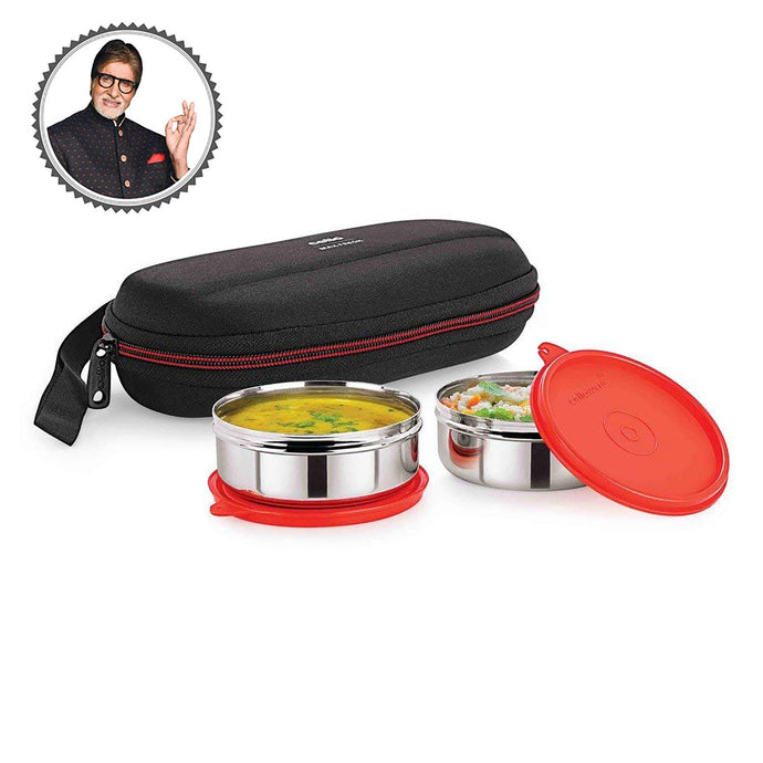 Cello Max Fresh Micro Plus Insulated Lunch Box with Stainless