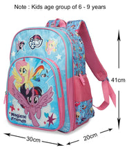 Load image into Gallery viewer, Hasbro 30 Ltrs Blue School Backpack (MBE-HB016)
