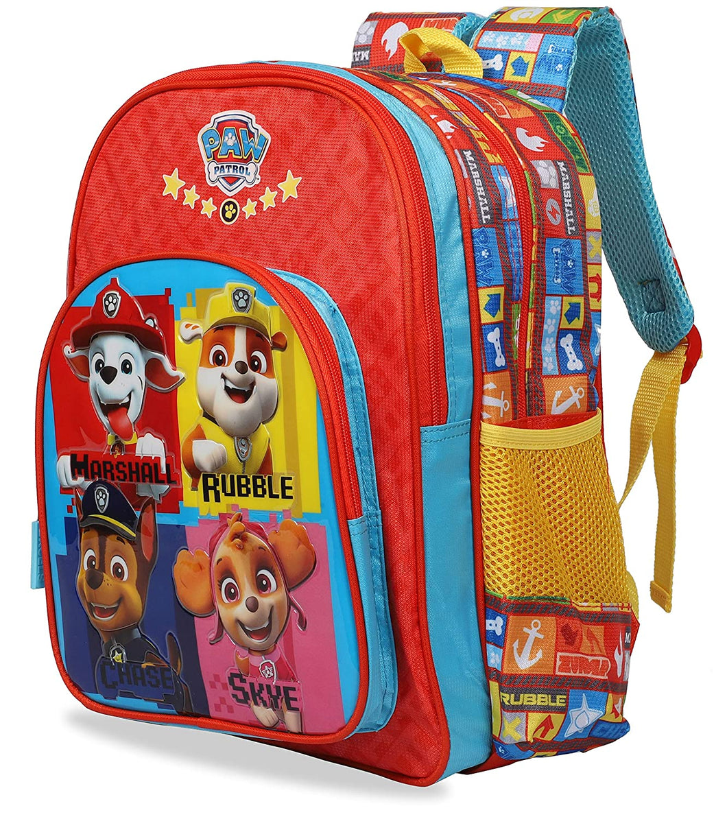 Paw Patrol 15 Ltrs Multi-Colour School Backpack (Paw Patrol All Players School Bag 30 cm)