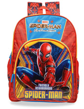 Load image into Gallery viewer, Marvel 30 Ltrs Red Blue School Backpack1
