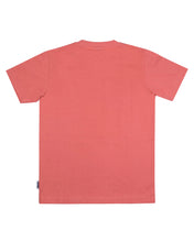 Load image into Gallery viewer, Boys Solid Printed Peach T Shirt
