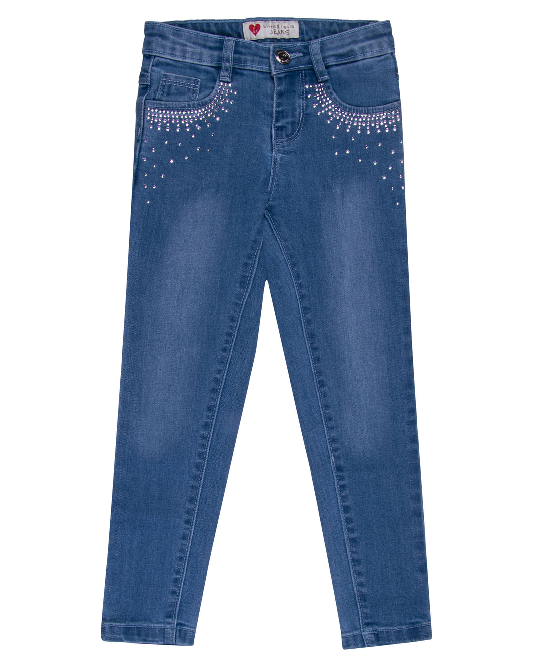 Girls Clothing, Pantaloons Blue Pearl Jeans ( Girls)