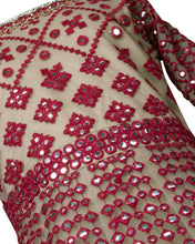 Load image into Gallery viewer, Maroon Full Embroidered Party Gown
